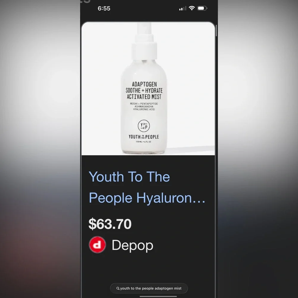 Youth to the People Adaptogen Mist *Limited edition  (almost completely full ) - Picture 4 of 4